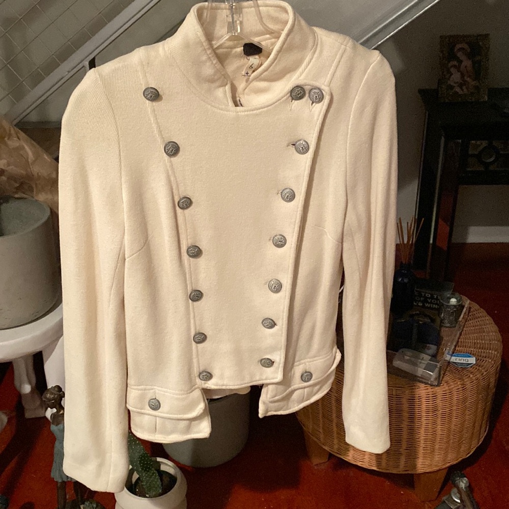 We the free military stretch fabric jacket size 6